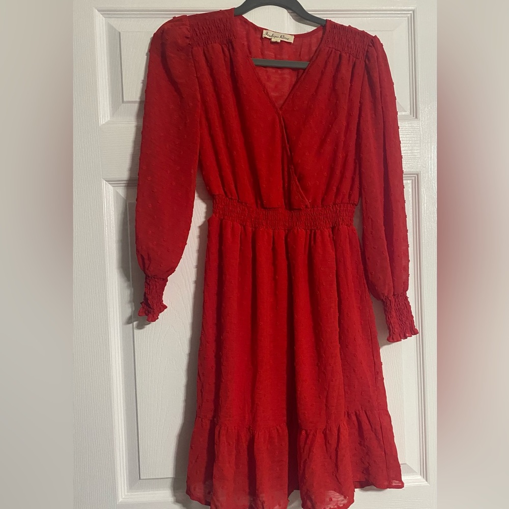 Red dress